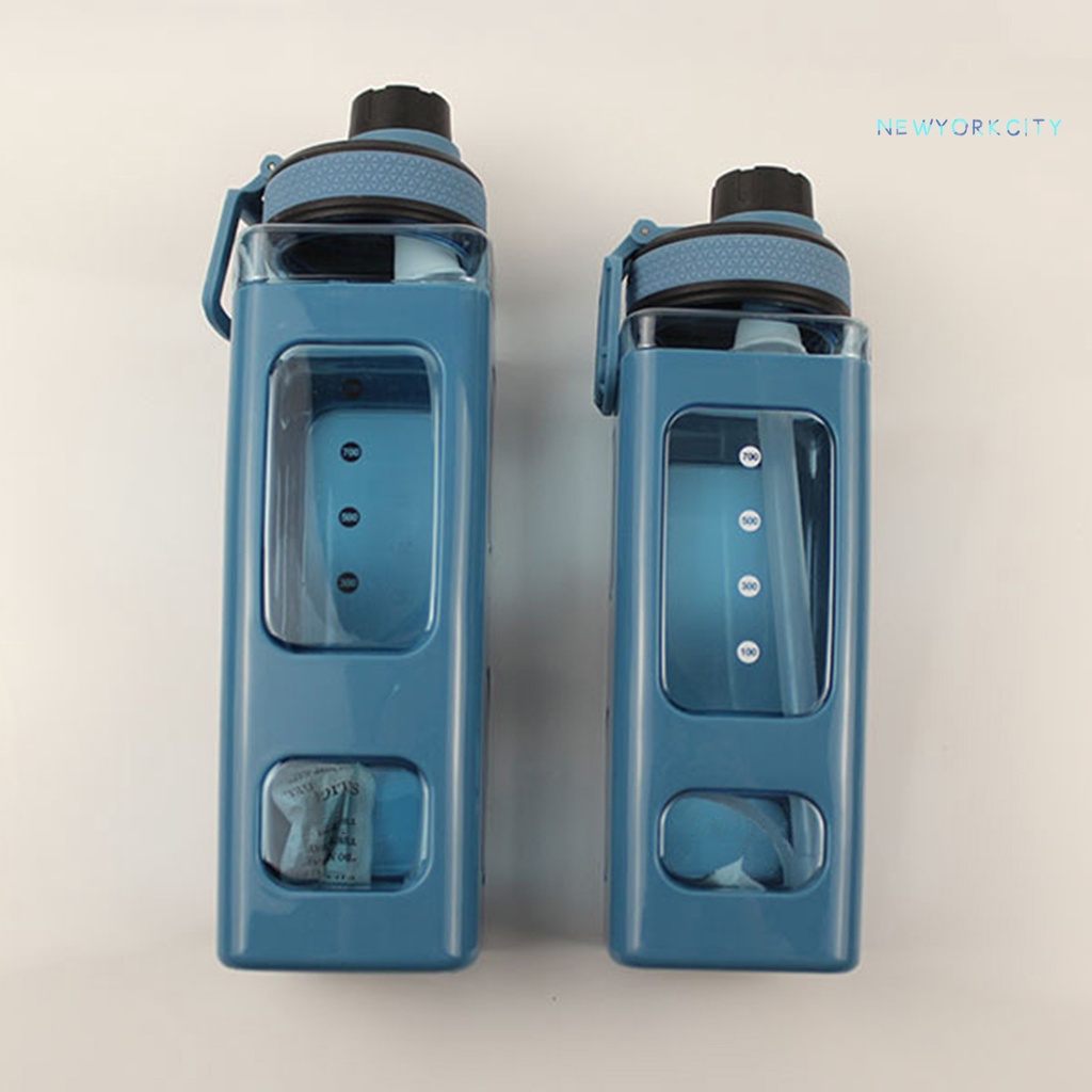 Cốc Uống Nước NY-700ml / 900ml Bằng Nhựa Chống Rò Rỉ Đa Năng Tiện Dụng