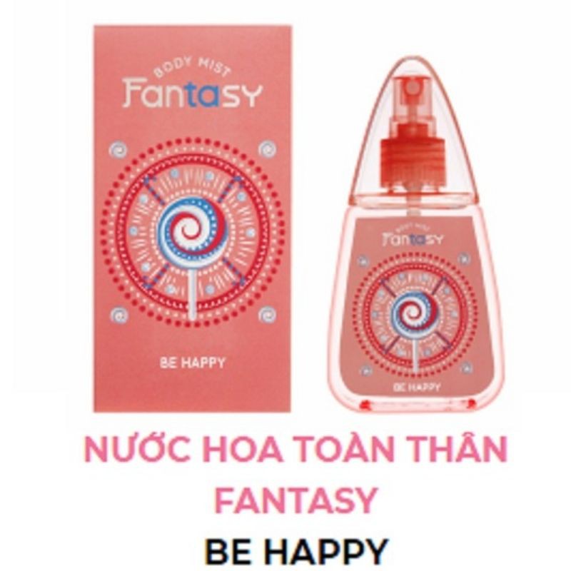 (60ml) Nước hoa Body Mist Fantasy.