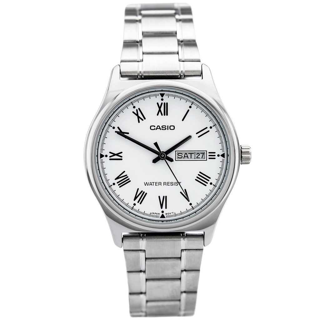 Đồng hồ nam dây kim loại Casio Standard chính hãng Anh Khuê MTP-V006D-7BUDF (38mm)