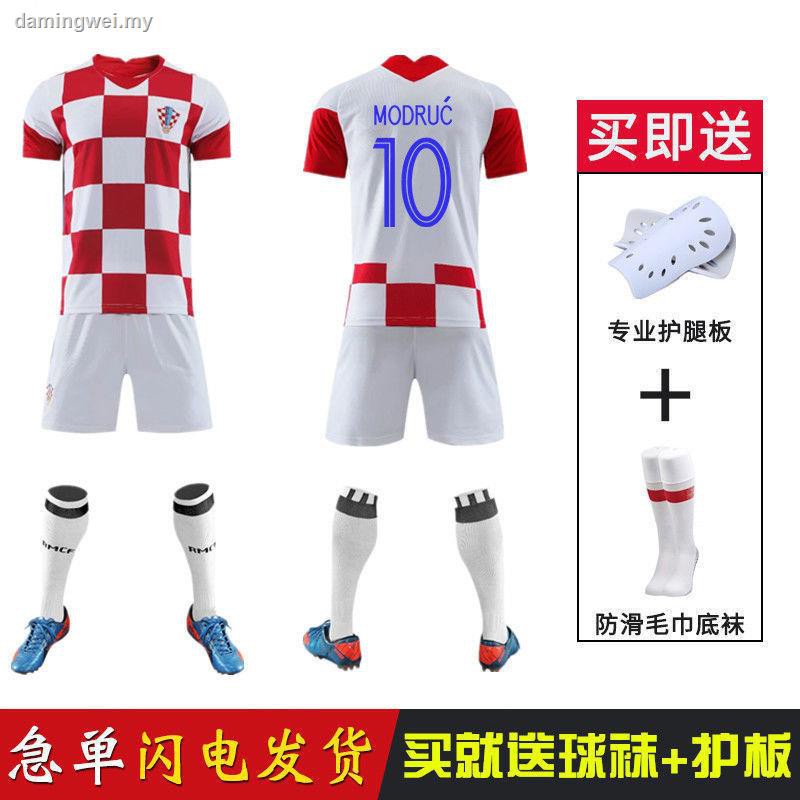 Áo Thun Đá Banh Đội Tuyển Croatia Jersey 2020 Số 10