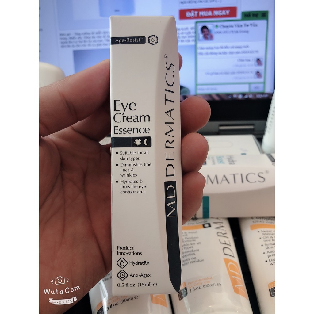 Kem Eye Cream Essence chống nhăn vùng mắt MD Dermatics