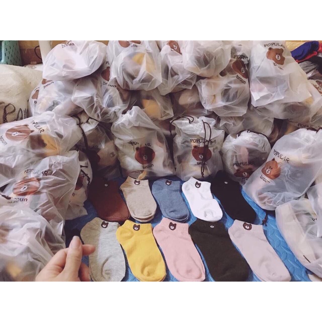 Set Tất gấu 10 đôi