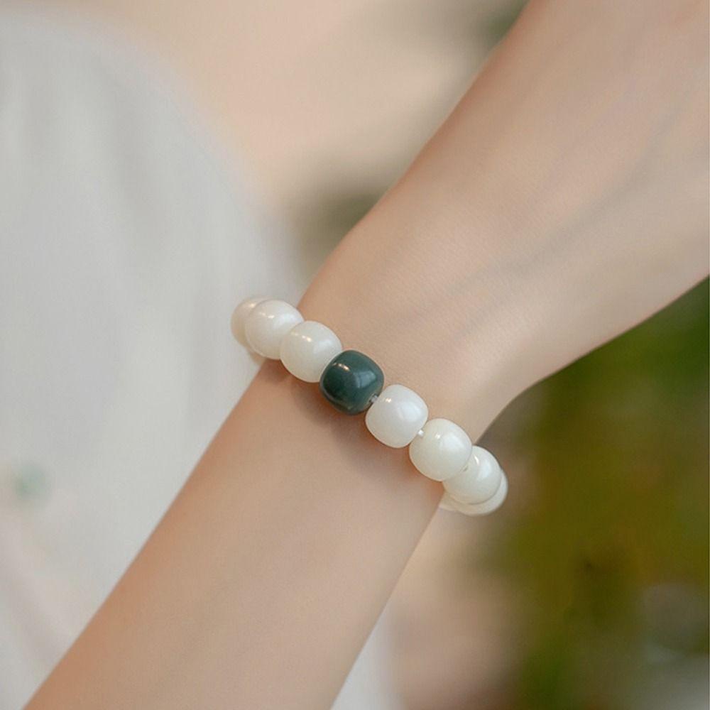 Vòng Tay Chuỗi Hạt Phật Giáo Phong Cách Tây Tạng Đơn Giản Thời Trang Cho Nam Và Nữ