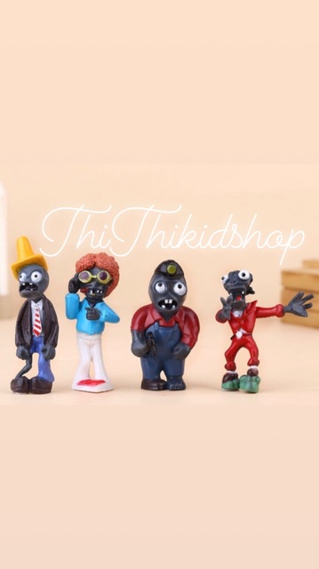 Charm trang trí/ zombie / trọn bộ