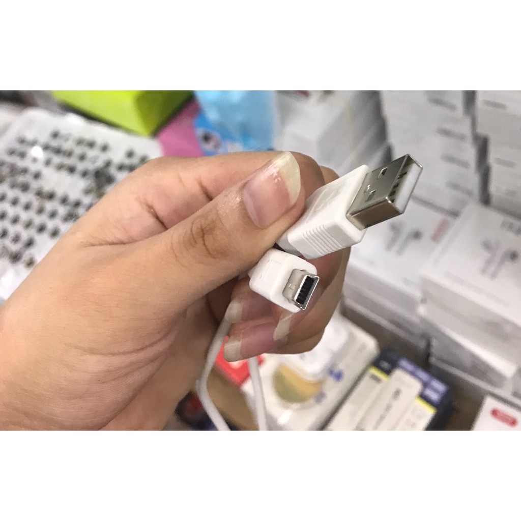 Bộ dây cáp sạc OTG Mini USB 2.0 micro samsung 3.5mm audio chân Q V3 dài 40cm 2.5mm 150 cm chấu máy phát MP3 MP4 máy ảnh