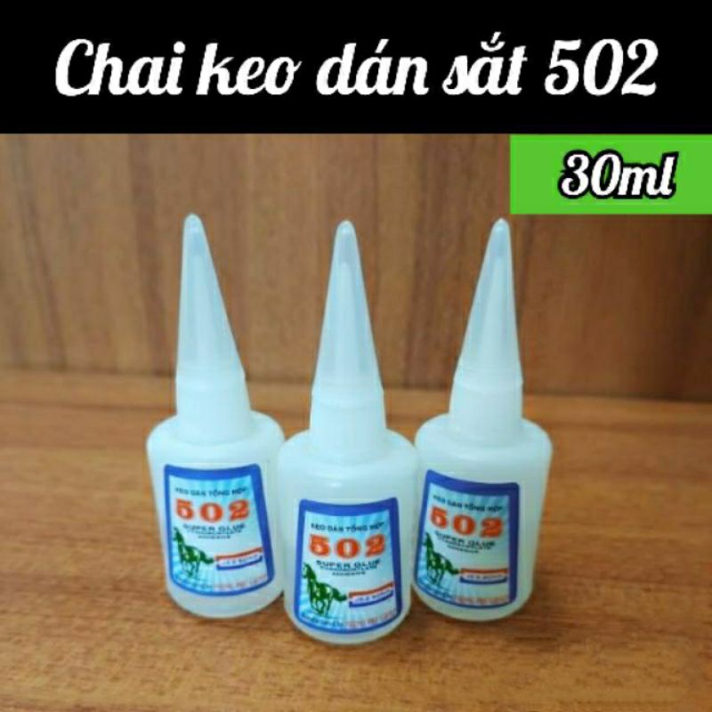 Keo 502 Siêu Dính 3giây Vạn Thành, Lọ 30g