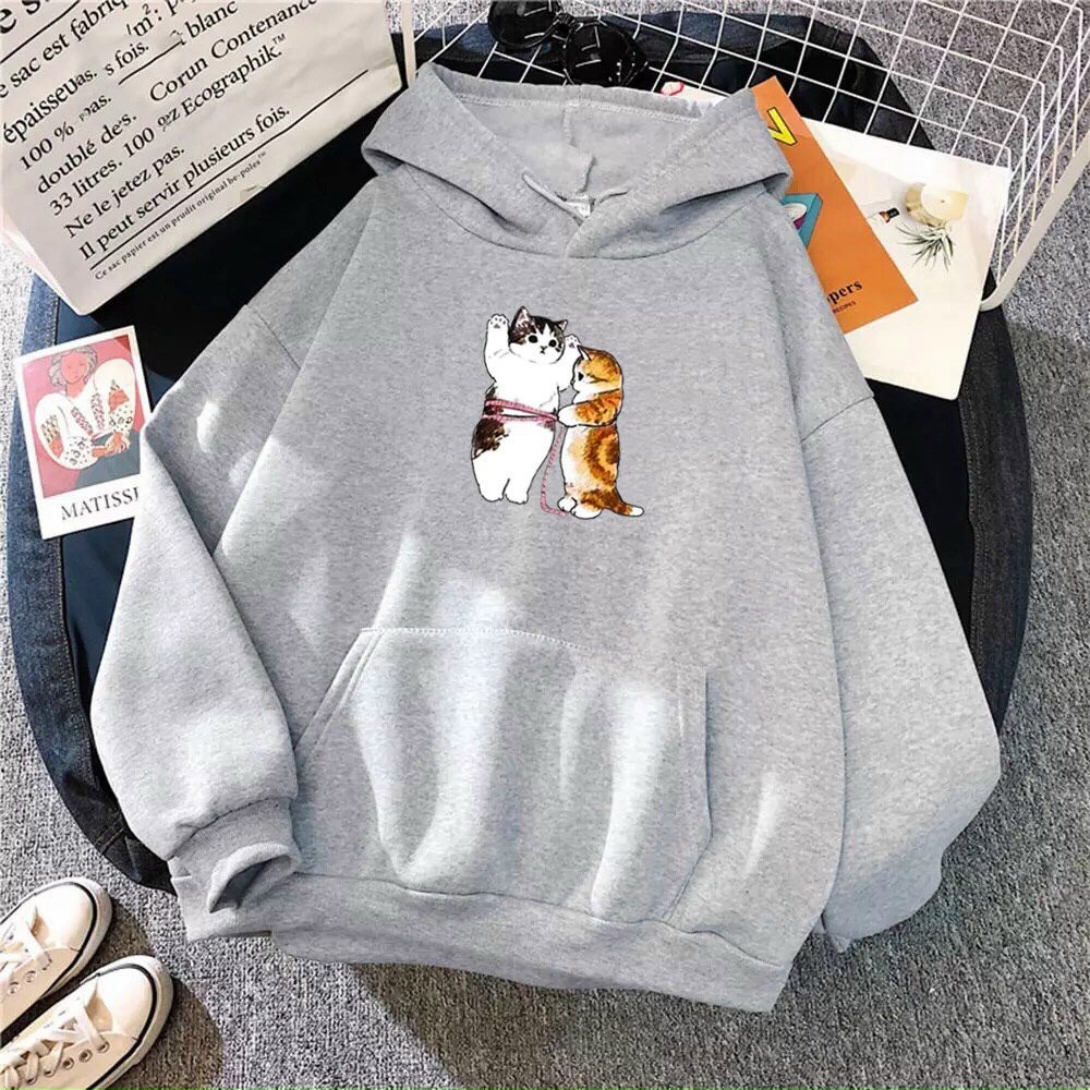 [FREESHIP_50K] Áo hoodie nam nữ nỉ ngoại in hình dễ thương William - DS85, chất nỉ dày dặn, nón 2 lớp, hợp làm áo cặp