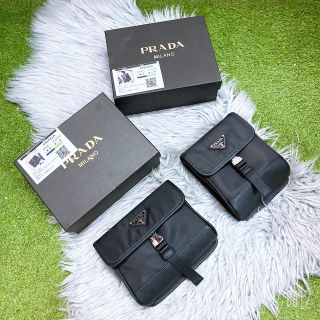 Túi prada unisex chất dù sz 20 (kèm hộp)