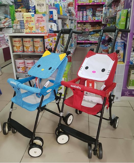 Xe đẩy Seebaby Qq1-2 xe du lịch , dáng siêu gọn, giá siêu rẻ