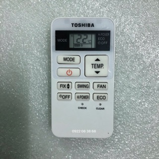 Điều Khiển Điều Hoà Toshiba - Điều Khiển Từ Xa Máy Lạnh Toshiba - Remote Máy Lạnh Toshiba