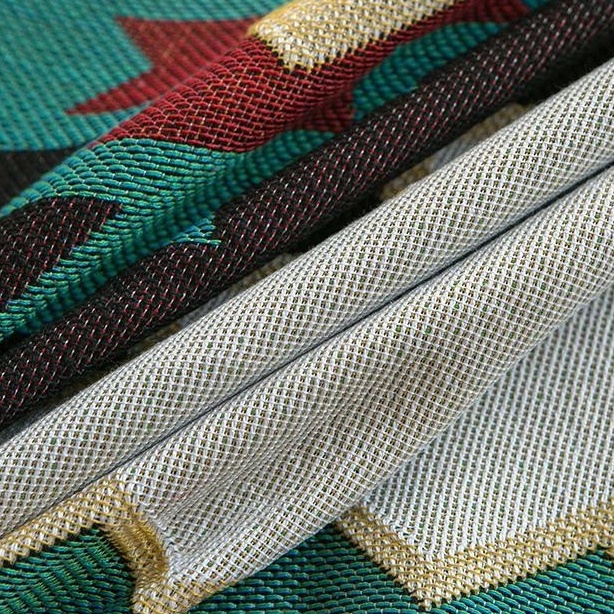 Khăn Trải Bàn Cà Phê Họa Tiết Thổ Cẩm Đơn Giản Hiện Đại