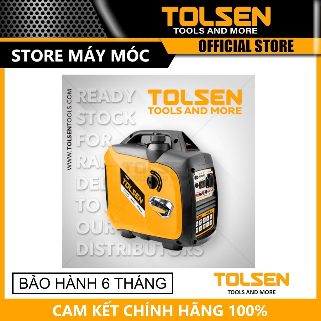 Máy phát điện inverter 2000w Tolsen 79987 - HÀNG CHÍNH HÃNG