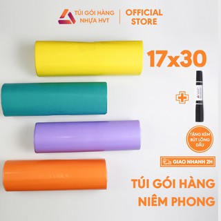 Túi gói hàng, niêm phong tự dính, đóng hàng kích thước 17*30 cm-Sản phẩm nhựa HVT cao cấp