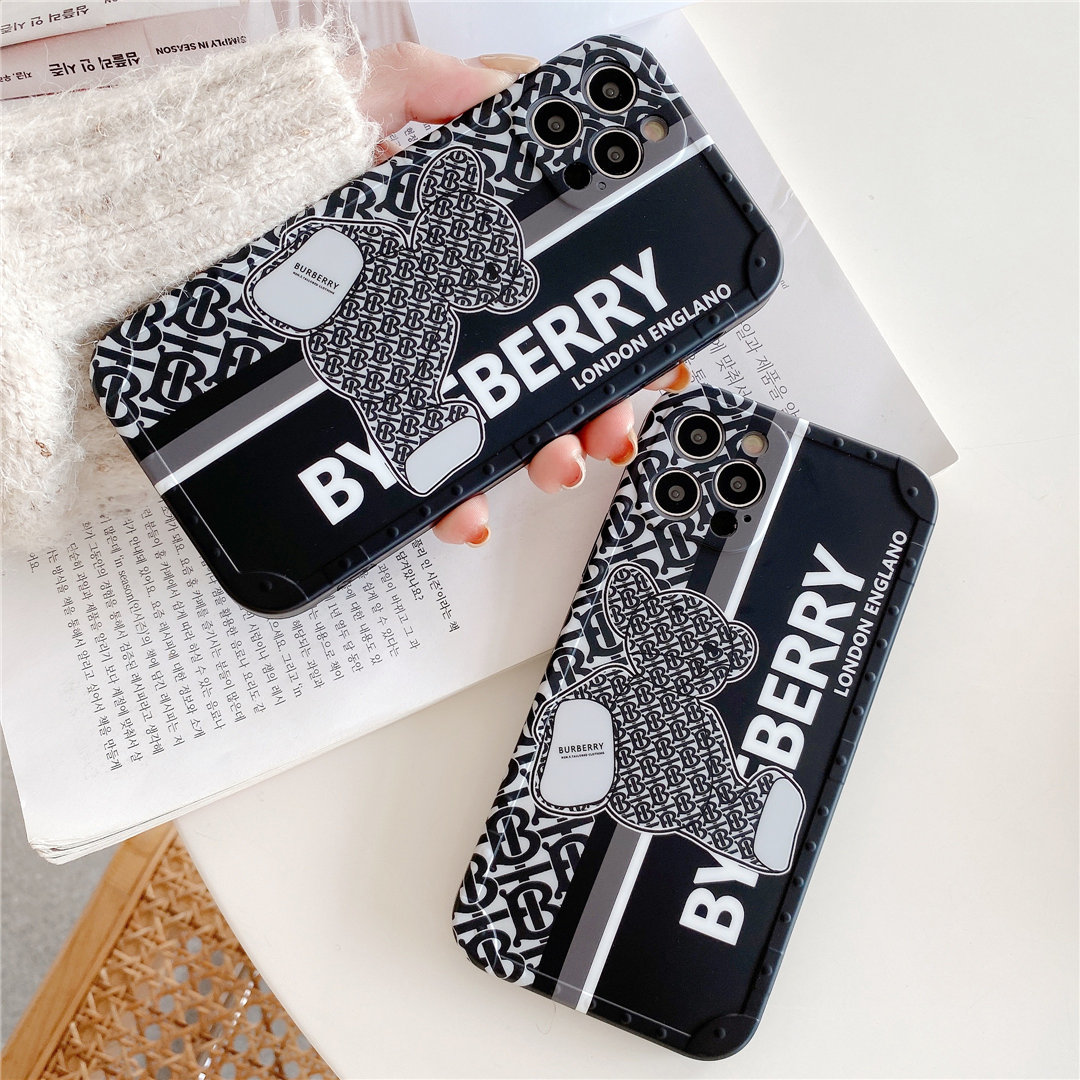 Ốp điện thoại bằng nhựa mềm hình gấu hoạt hình dễ thương cho iPhone12 mini 11 PRO MAX 7 / 8plus SE2020 X / XS XR XSMAX | BigBuy360 - bigbuy360.vn