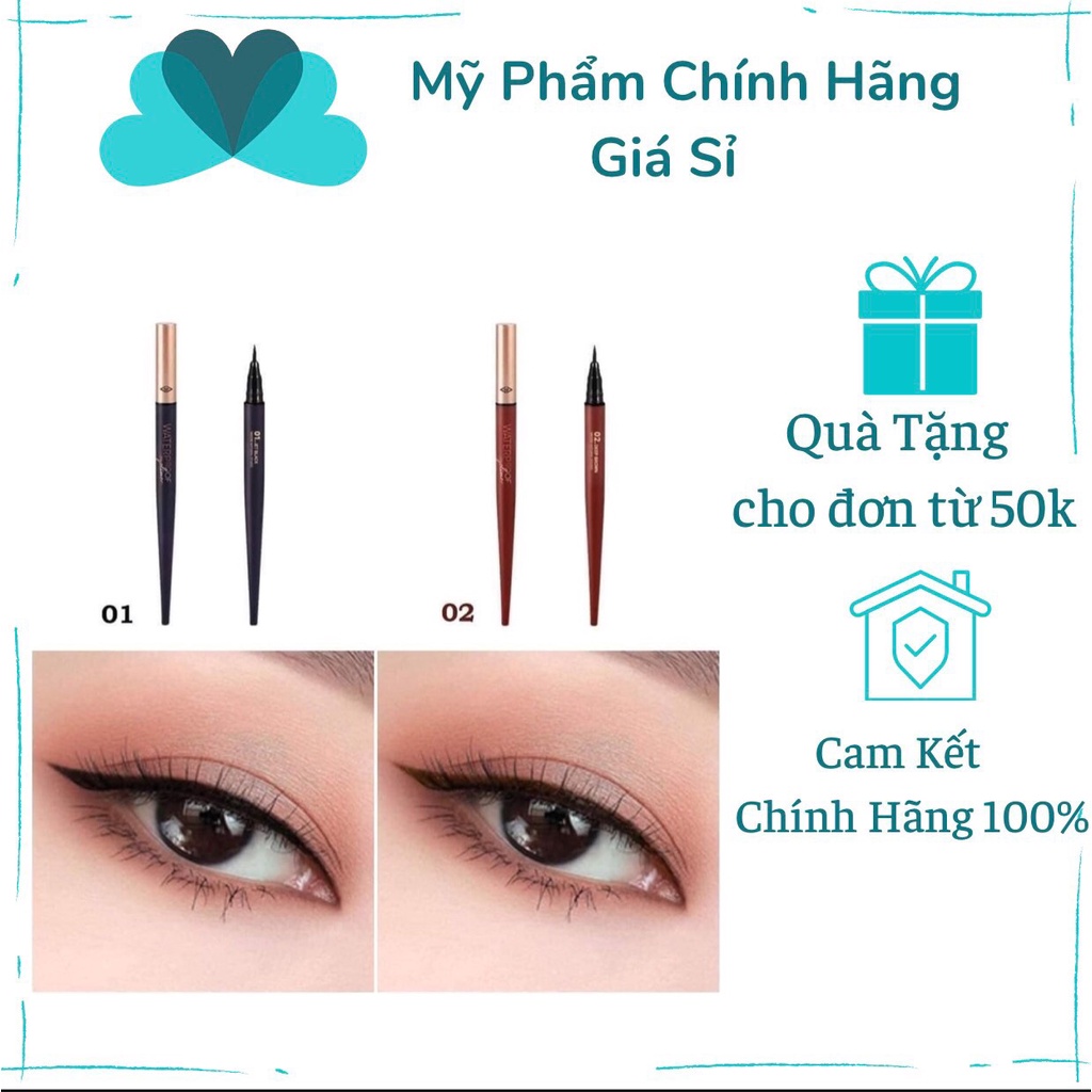 Kẻ Mắt Vacosi VM24 Waterproof Eyeliner