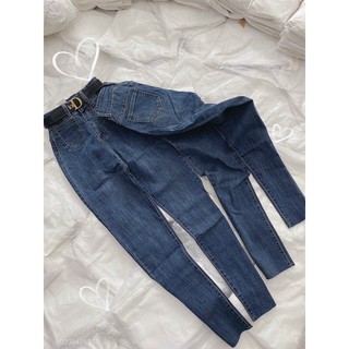 10860 quần jean ôm 2 nút
