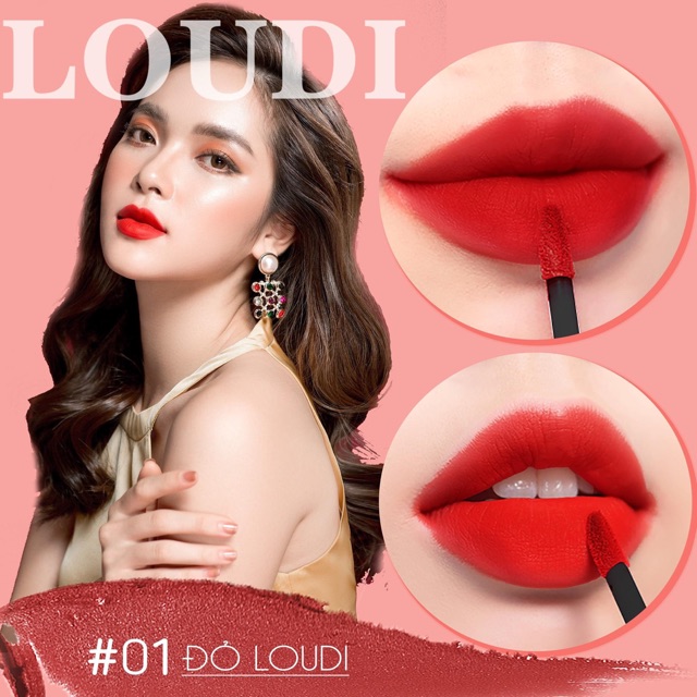 Đỏ Loudi 01 Son Chính Hãng