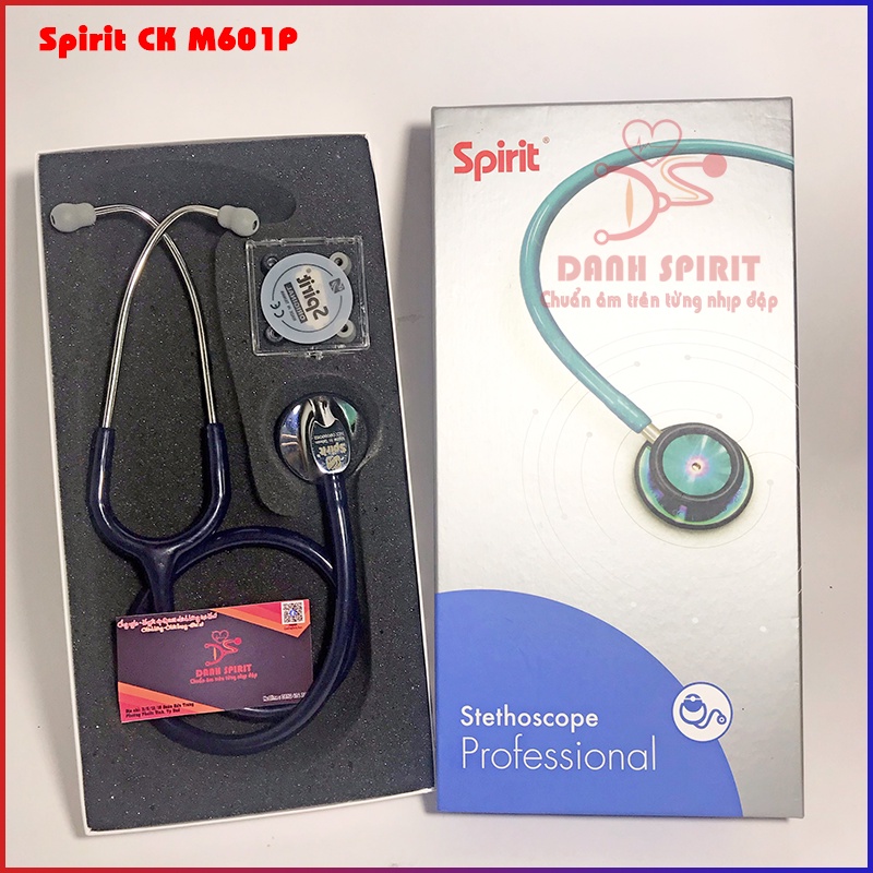 ỐNG NGHE SPIRIT CK-M601P  | MIỄN PHÍ KHẮC TÊN | ỐNG NGHE 1 MẶT CAO CẤP MẠ CROM