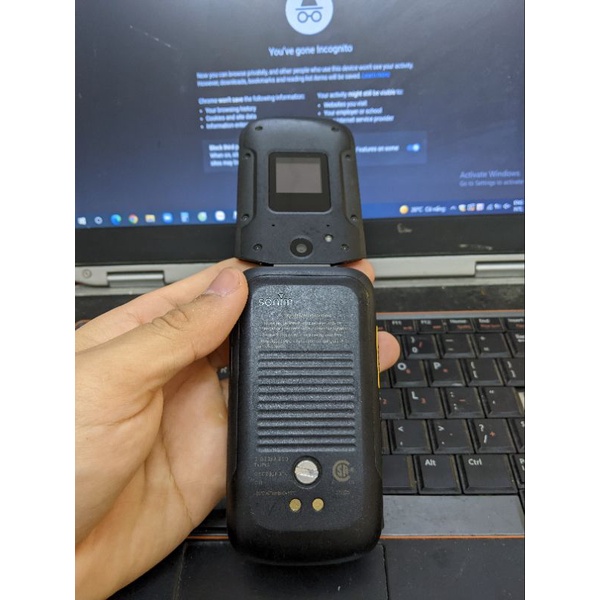 Điện thoại Sonim XP3800 đến từ mỹ, Pin trâu, chống nước, va đập tuyệt đối
