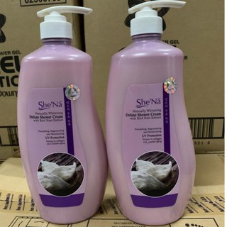 Sữa Tắm SheNa  tinh chất tổ yến 1,2L ( mầu tím )
