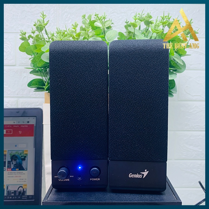 Loa Máy Vi Tính PC Laptop 2.0 GENIUS SP-S110 Loa Nghe Nhạc Để Bàn Có Dây Mini
