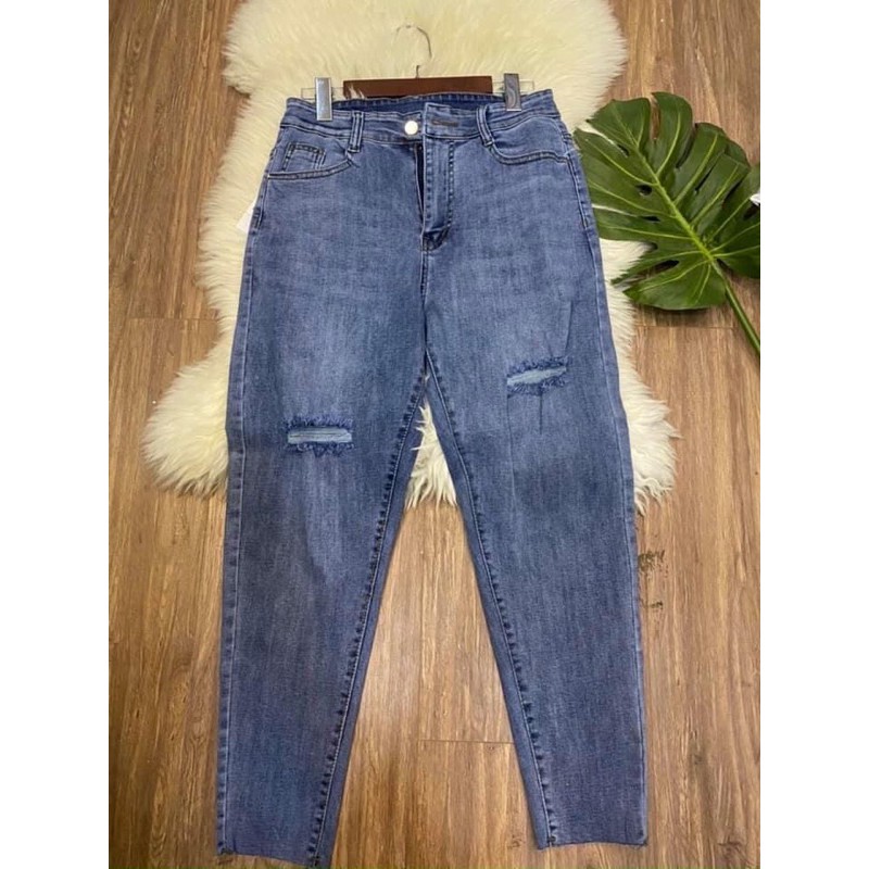 quần jeans bagy co giãn