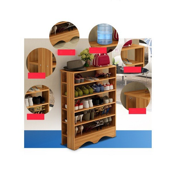Kệ để giày 5 tầng gỗ Homestar cao cấp