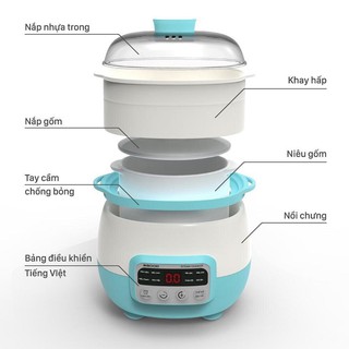 Nồi hầm chậm cách thủy 2Good A300 (3,1L)