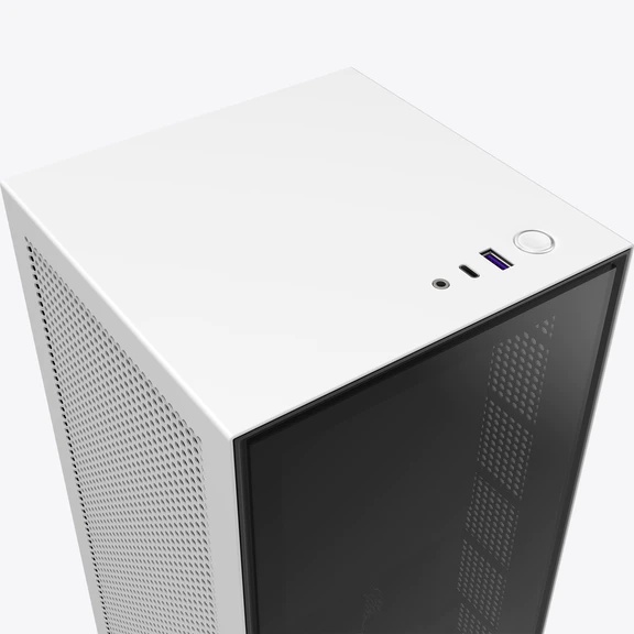 Vỏ case máy tính NZXT H1 Series | Màu Trắng