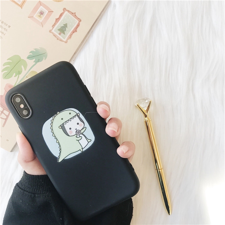 Ốp lưng iphone khủng long chibi 5/5s/6/6plus/6s/6splus/7/7plus/8/8plus/x/xr/xs/11/12/pro/max/plus/promax - Awifi C7-6 | BigBuy360 - bigbuy360.vn
