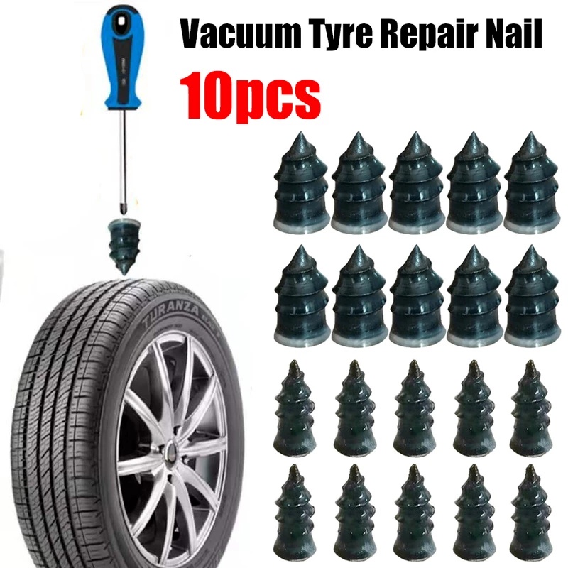 Hộp 10 Keo Dán Mini Bằng Cao Su Màu Đen Không Sửa Chữa Lốp Xe Điện