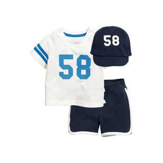 Set bộ kèm mũ bé trai
