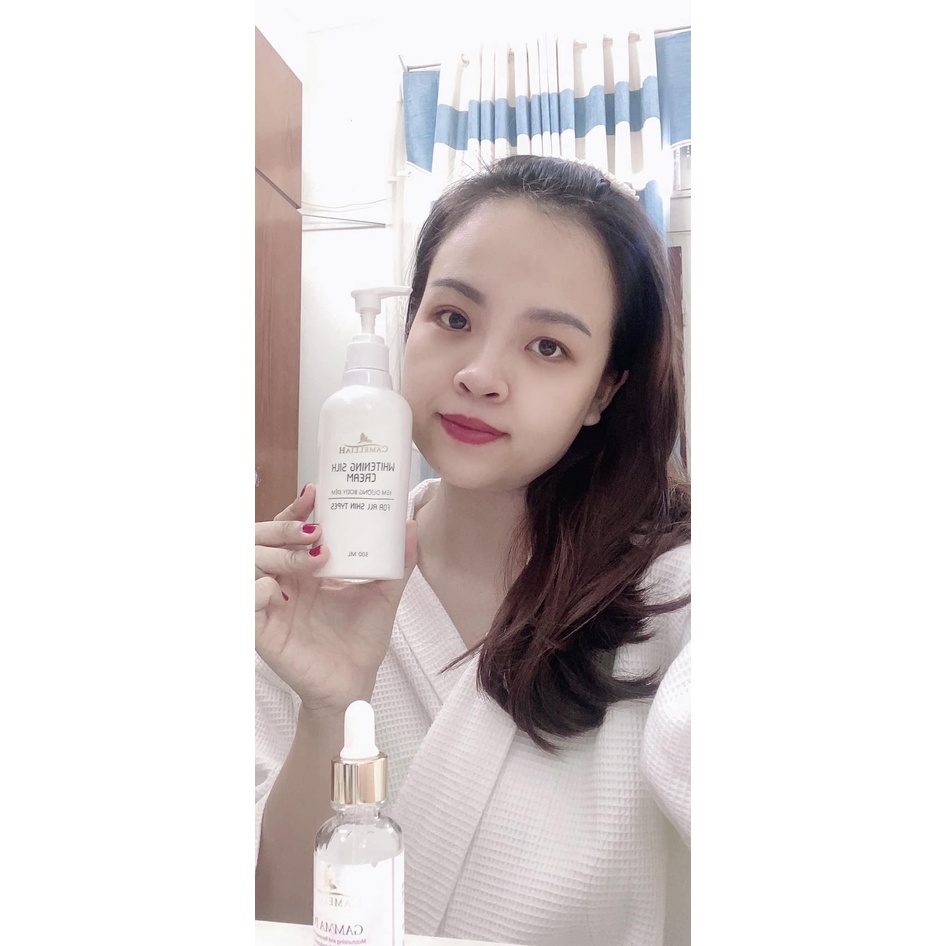 ⚡CHÍNH HÃNG⚡ MẶT NẠ Ủ TRẮNG TOÀN THÂN COLLAGEN WHITE BODY MASK CAMELLIAH 280ml | BigBuy360 - bigbuy360.vn