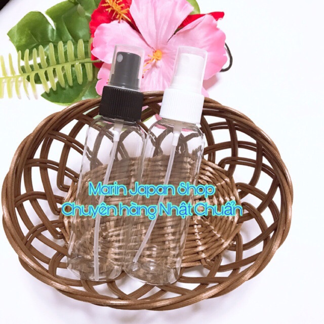 Bình chiết xịt mĩ phẩm 100ml bình xịt khoáng, xịt lotion nước hoa hồng