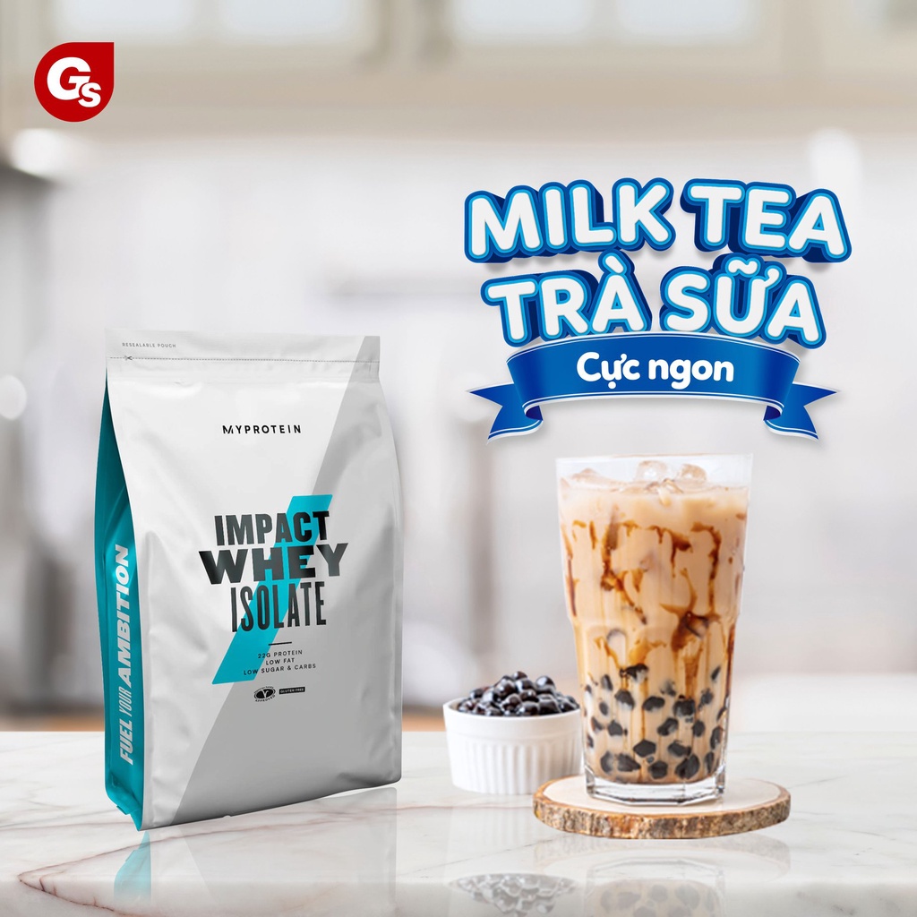 Bột hỗ trợ phục hồi phát triển cơ bắp MyProtein Impact Whey Protein nhập khẩu Anh phân phối Gymstore