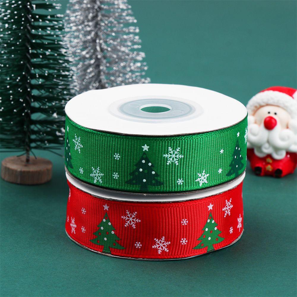 Cuộn Dây Ruy Băng 20mm 10 Yards Trang Trí Giáng Sinh