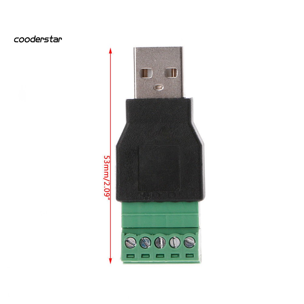 Đầu Nối Usb 2.0 Type A Cái / Male Sang 5p