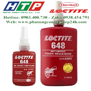Loctite 648 loại 50ml keo dán chống xoay màu xanh lá