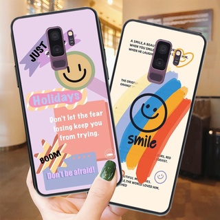 Ốp lưng điện thoại samsung s9 / s9 plus / s9+ mặt cười màu sắc