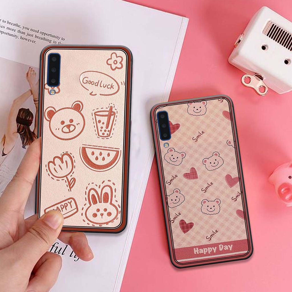 Ốp Samsung A7 2018 / A9 2018 bộ hình thiết kế độc lạ siêu dễ thương. hàng cao cấp siêu bền