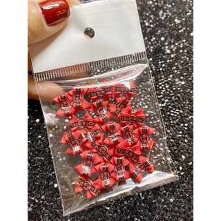 nơ thương hiệu - nơ bột trang trí móng tay