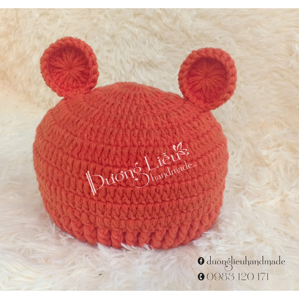 NÓN LEN TRÙM TAI CHO BÉ TỪ 0 ĐẾN 3 TUỎI