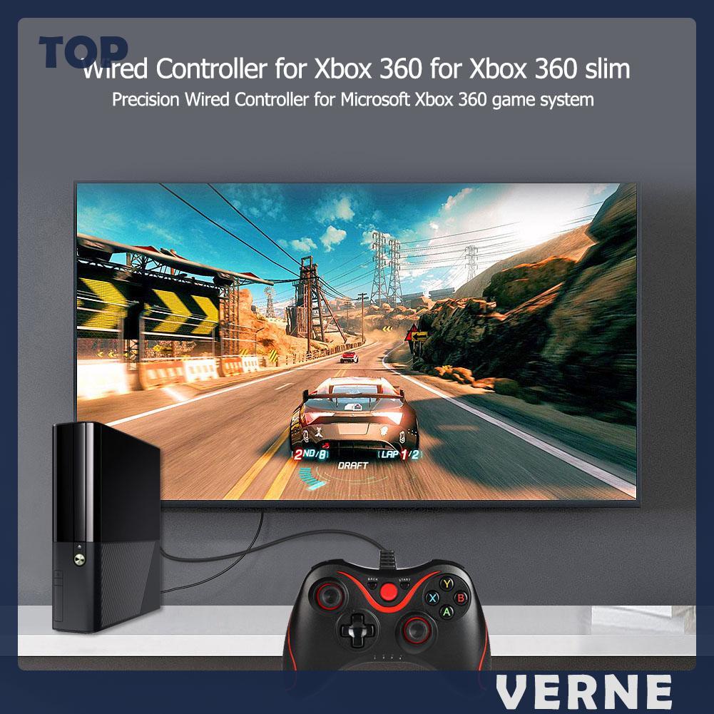 Tay Cầm Chơi Game Có Dây Cho Microsoft Xbox 360 Xbox 360 Slim Pc