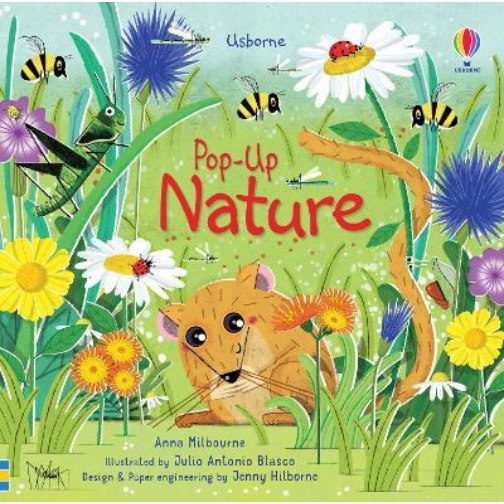 Sách Usborne - tương tác bật mở cho bé 6-8 tuổi Pop-up Nature