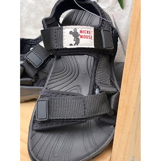 Giày sandal mickey mouse đen cho bé trai