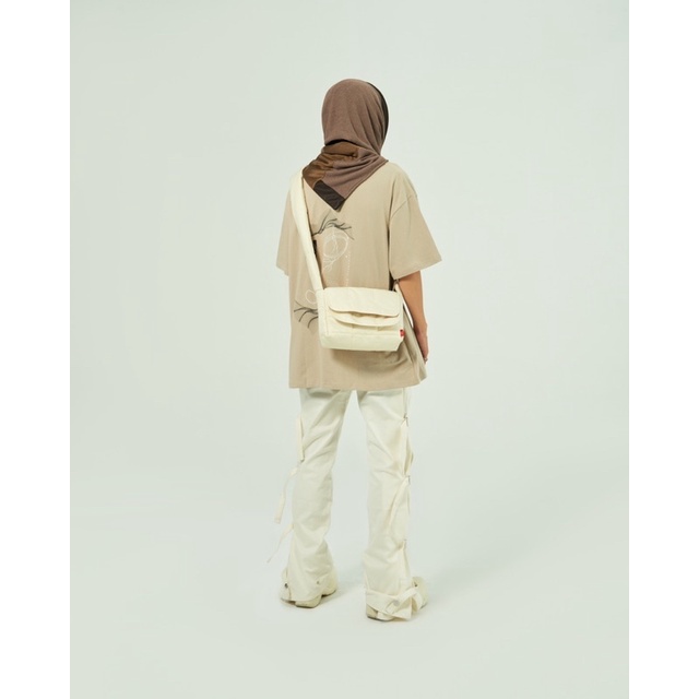 ILSN Webbed Bondage Pants/ madeby.illustration quần dây khaki