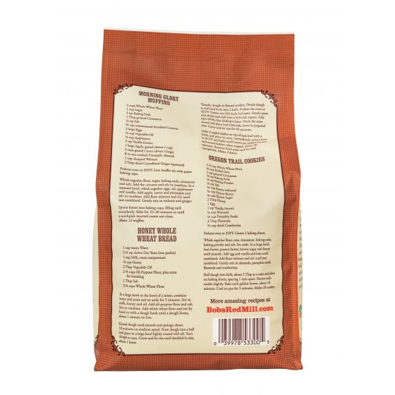 [ Bob's Red Mill ] Bột Mì Nguyên Cám (non-GMO) | BigBuy360 - bigbuy360.vn