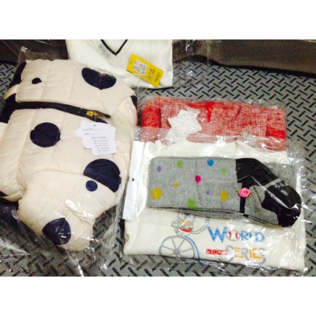 combo áo phao váy dạ
