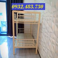 Giường tầng sắt ngang 1m2x2m giá rẻ tại Hồ Chí Minh