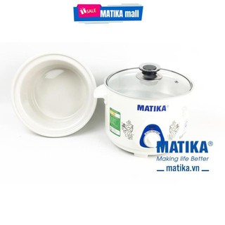 Nồi kho cá,nồi hầm Matika ruột nồi sứ cao cấp,bảo hành 12 tháng ( 2 size )